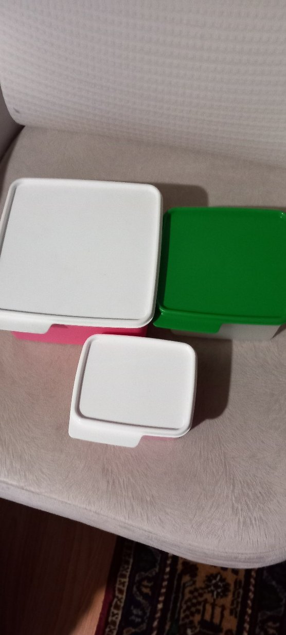 Pastel Pembe Saklama Kapları Seti - Görsel 2