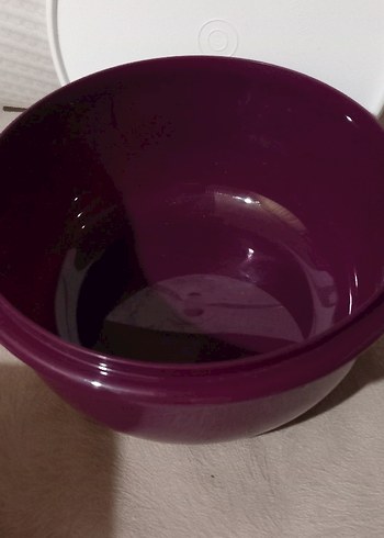 Mor Plastik Saklama Kabı Beyaz Kapaklı 3.7lt - Görsel 2