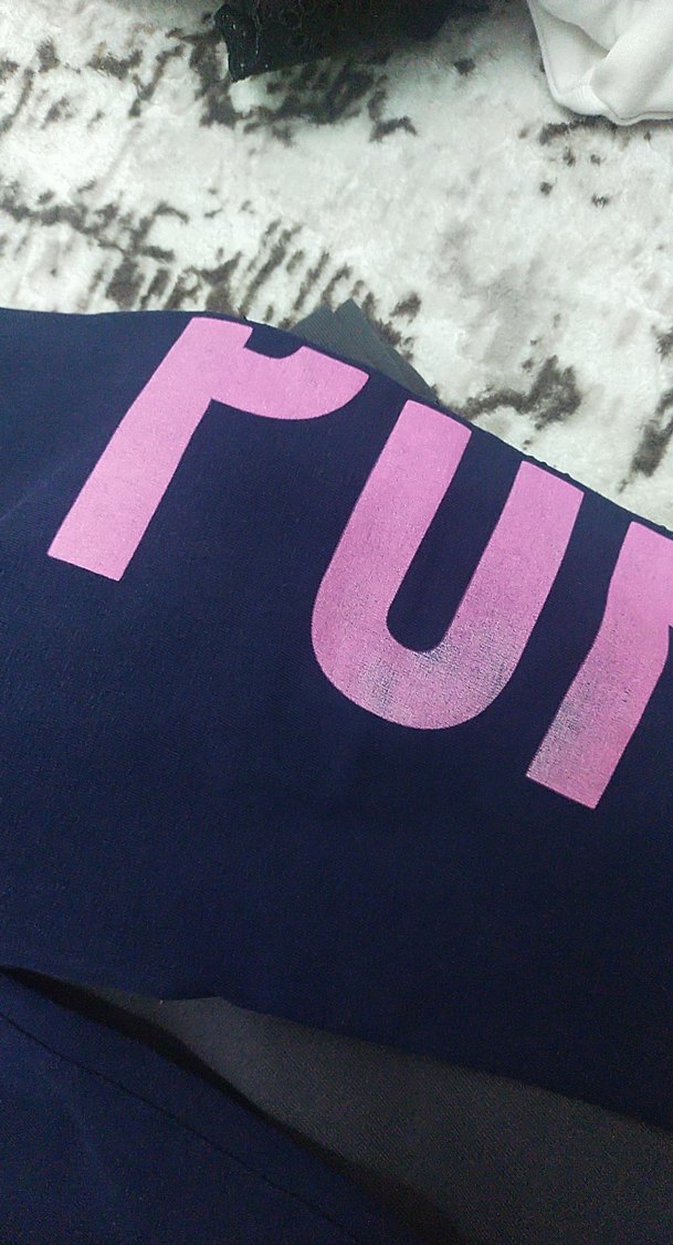 Kız Çocuk Lacivert Baskılı Tayt - Görsel 2