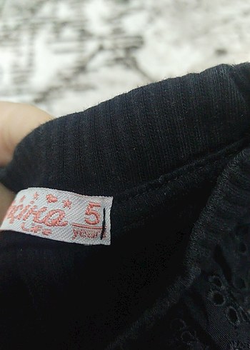 Düğmeli Siyah Boğazlı çocuk  Kazak - Görsel 4