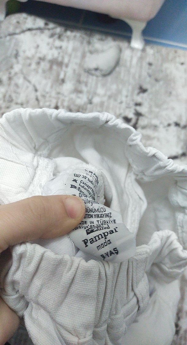 kız çocuk şort - Görsel 2