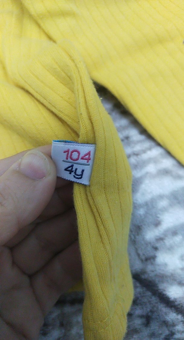 Sarı kız  Çocuk Uzun Kollu kazak - Görsel 2