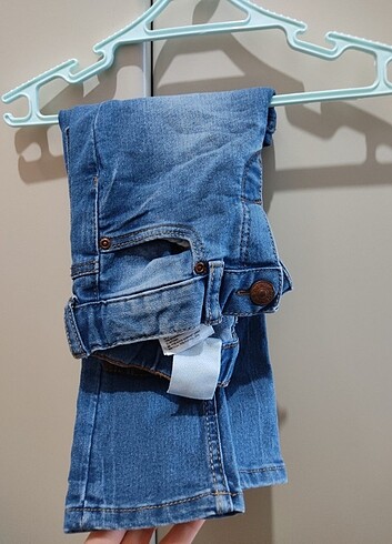 12-18 Ay Beden mavi Renk H&M bebek kot pantolon 