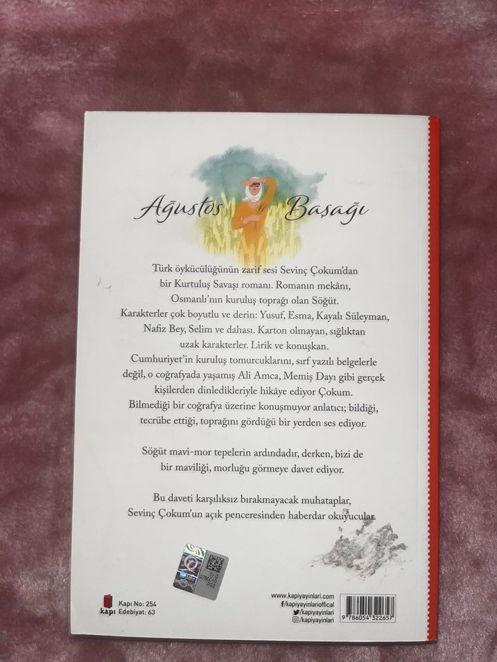 Ağustos Başağı - Sevinç Çokum - Görsel 2