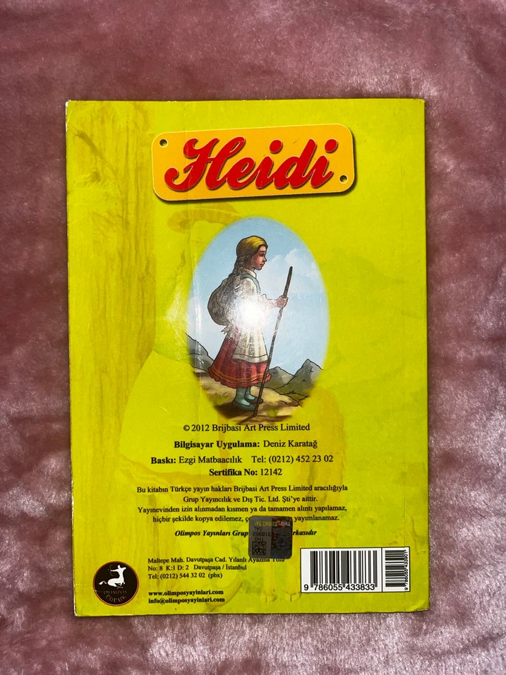 Heidi - Johanna Spyri Çocuk Kitabı - Görsel 2