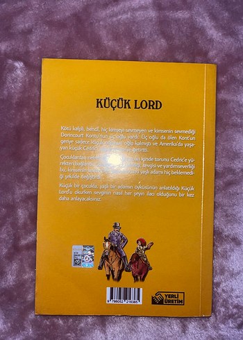 Küçük Lord - Frances Hodgson Burnett - Görsel 2