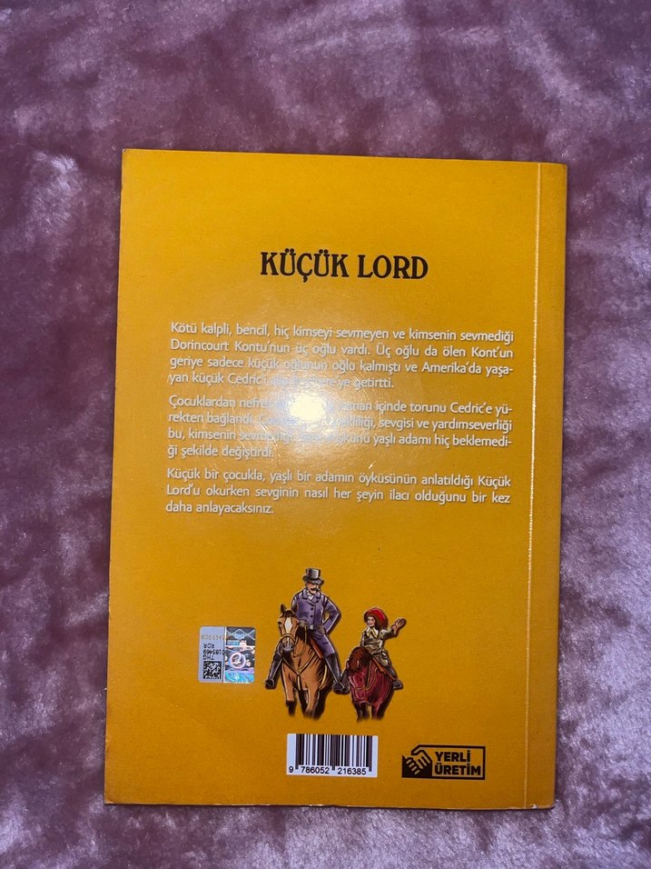 Küçük Lord - Frances Hodgson Burnett - Görsel 2