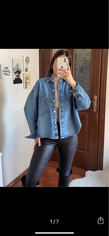 Pull&bear Kadın kot ceket