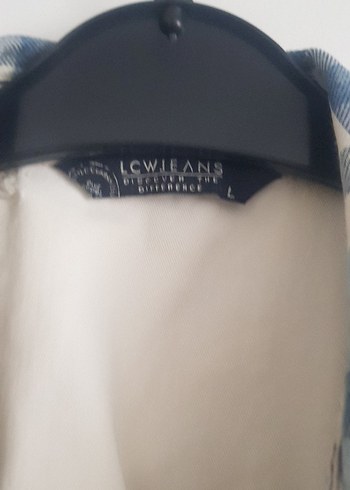 Düğmeli Kolsuz Ekose Denim Gömlek - Görsel 4