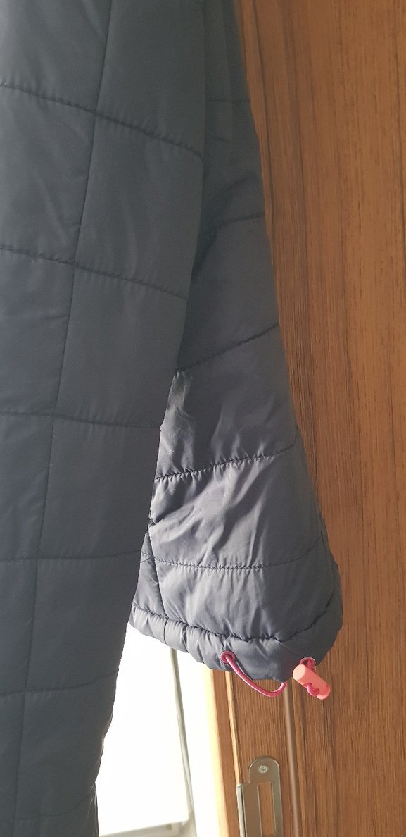 Çiçek Desenli şişme mont (çift taraflı kullanım) - Görsel 4