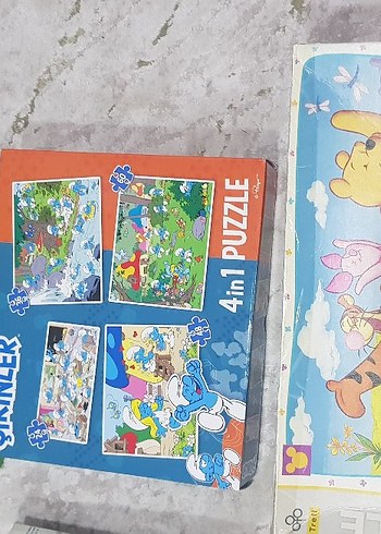 Renkli Çocuk Yapbozları Seti - Görsel 2