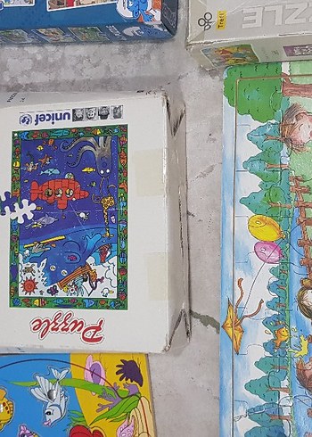 Renkli Çocuk Yapbozları Seti - Görsel 3