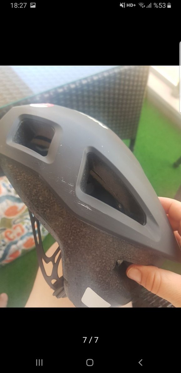 B'TWIN Siyah Bisiklet Kaskı 59-62 cm - Görsel 5