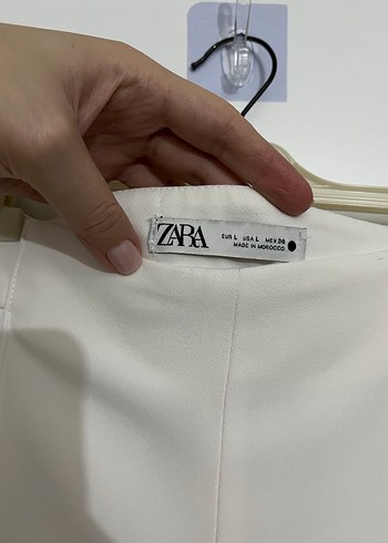 Beyaz  Kadın Pantolon - Görsel 7