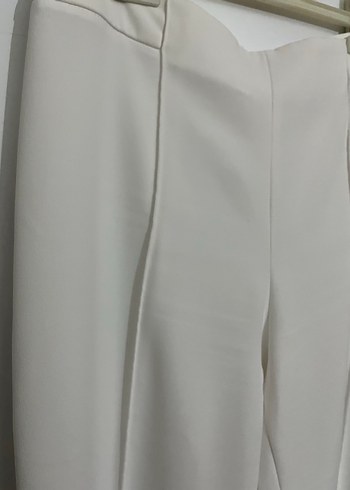 Beyaz  Kadın Pantolon - Görsel 2