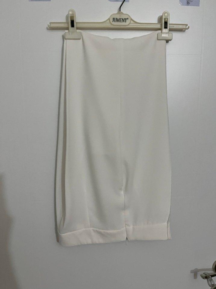 Beyaz  Kadın Pantolon - Görsel 5