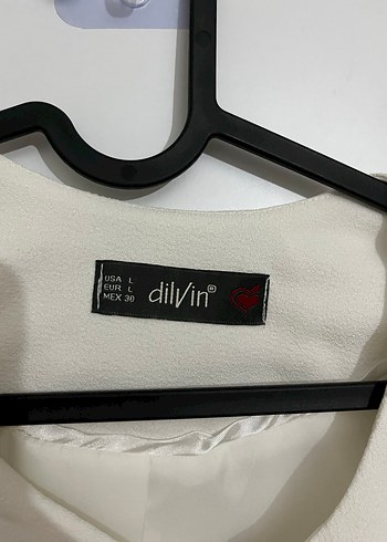 Dantel Detaylı Beyaz Mini Kadın Ceket - Görsel 4