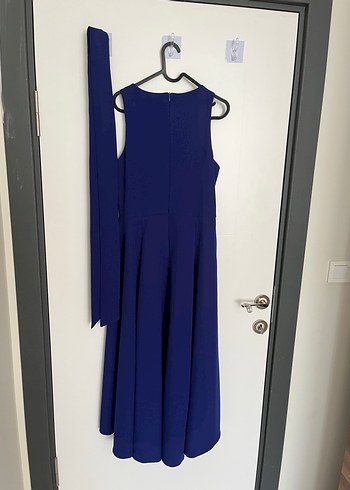 Lacivert Kadın Abiye Elbise - Görsel 5