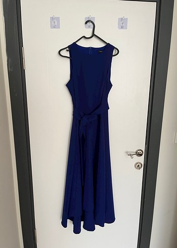 Lacivert Kadın Abiye Elbise - Görsel 2