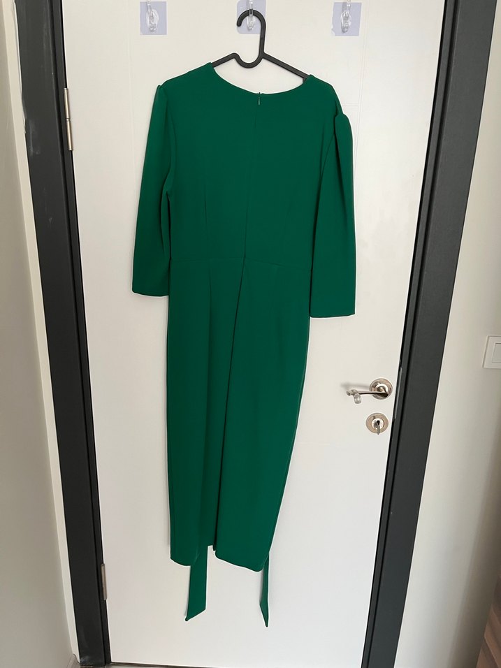 Yeşil elbise abiye - Görsel 3