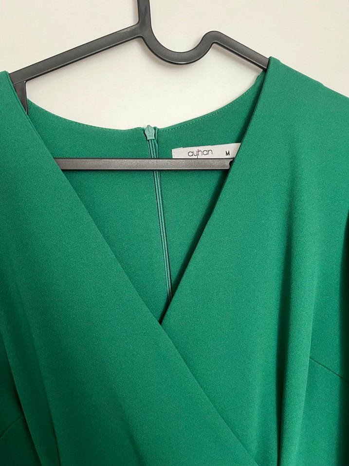 Yeşil elbise abiye - Görsel 2