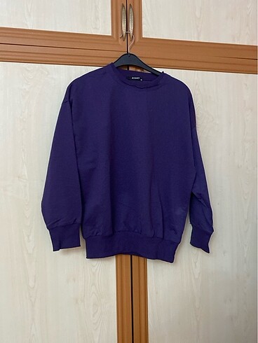 Patlıcan moru sweat