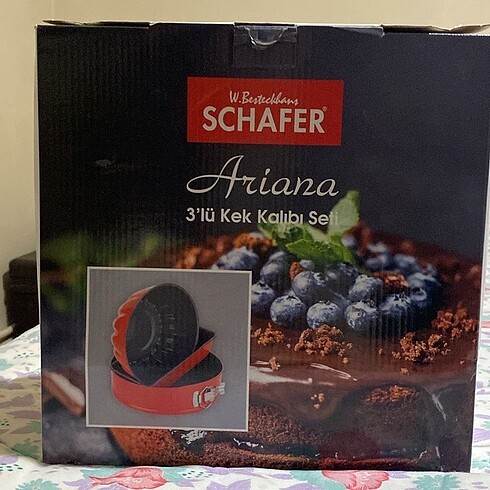 Schafer Ariana 3'lü Kek Kalıbı Seti