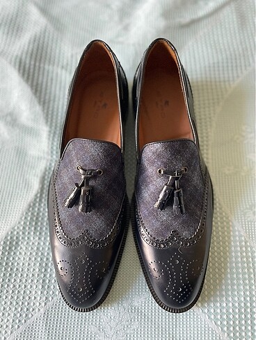 41 Beden Orijinal İtalyan Etro Marka Erkek Loafer