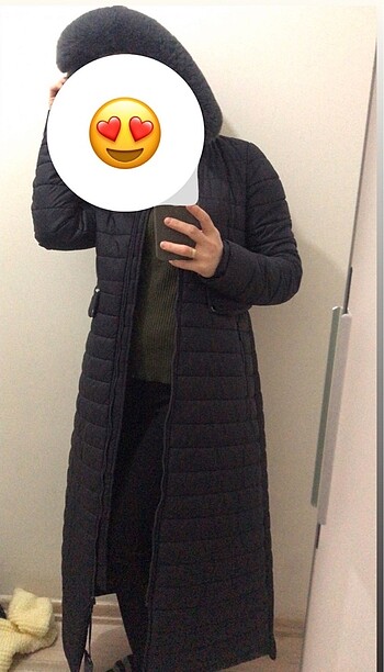 Tuğba marka uzun şişme mont