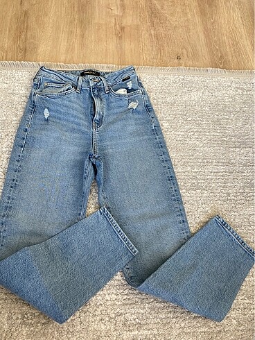36 Beden mavi Renk Mavi jeans pantolon