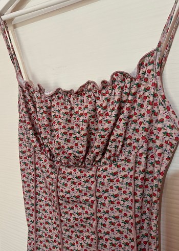 Sheinside Çiçekli mini elbise