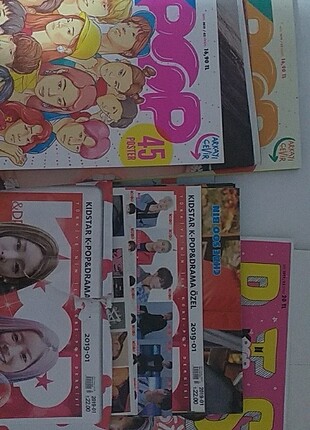 2kpop dergi +1 bts özel sayı poster