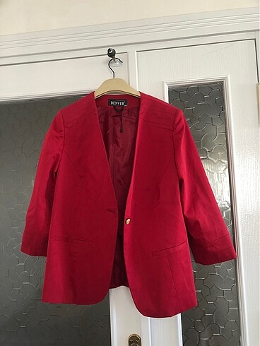 Kırmızı Blazer