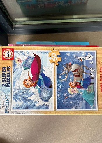  Beden Renk Renkli Çocuk Puzzle Seti - 6 Farklı Oyun