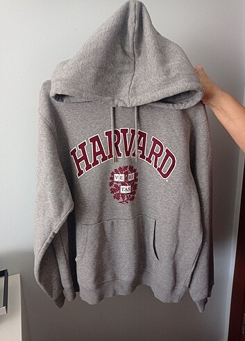 H&M Sweatshirt harvard desenli