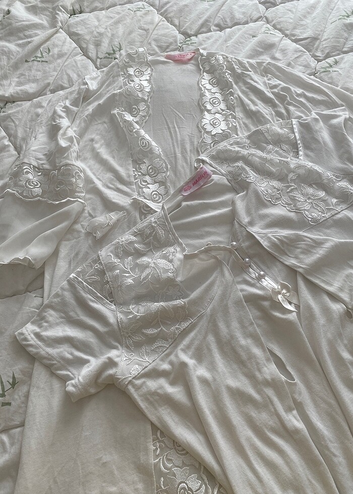 Hamile geceliği ve sabahlık - Görsel 2