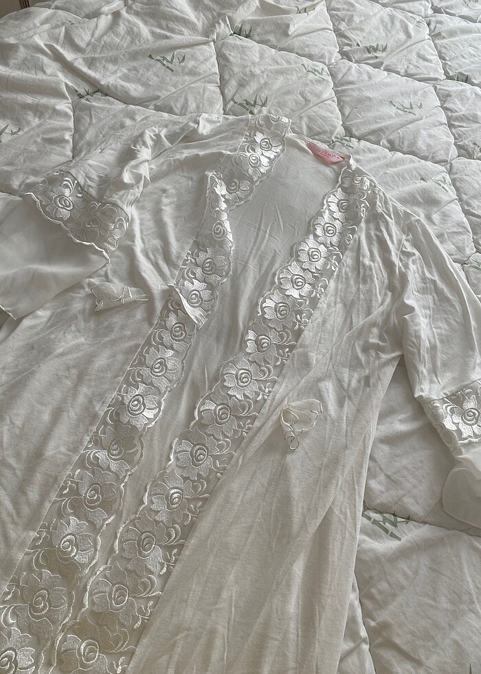 Hamile geceliği ve sabahlık - Görsel 5