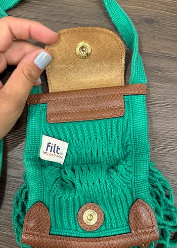 Beden Longchamp Bohem Örgü Kadın Çapraz Çanta