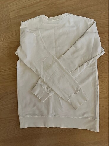 universal Beden beyaz Renk Oversize sweatshirt
