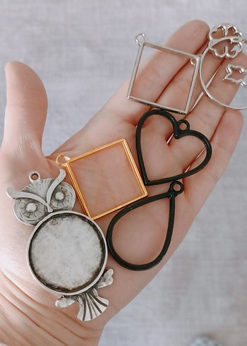 EPOKSİ İÇİN KOLYE UCU - Görsel 3