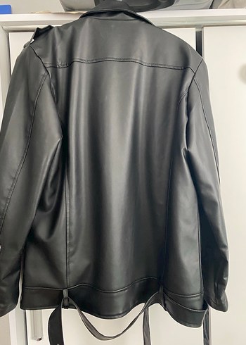 Kadın deri ceket - Görsel 8