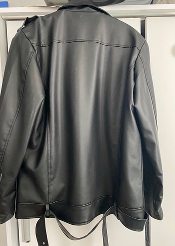 Kadın deri ceket - Görsel 9