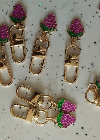 Renkli Boncuklu Çiçekli Kadın Charm - Görsel 7