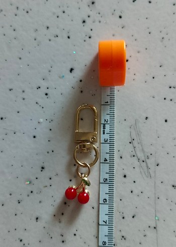 Renkli Zincir Detaylı Bohem Anahtarlık,Charm - Görsel 9