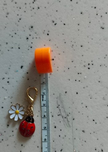 Renkli Zincir Detaylı Bohem Anahtarlık,Charm - Görsel 8