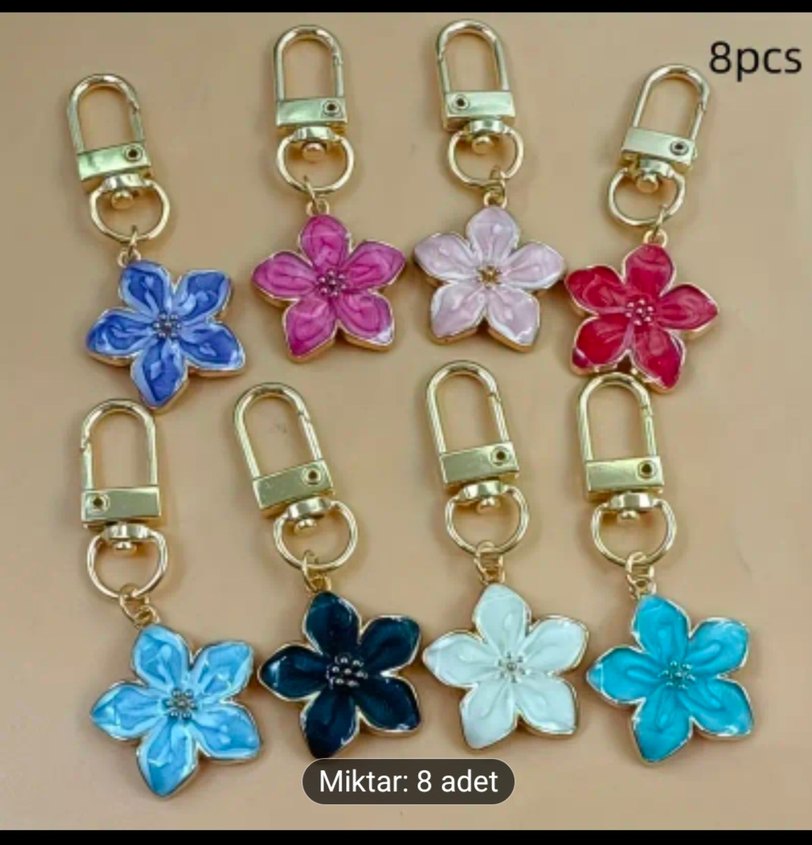 Zincir Detaylı Mini Kadın küpe,charm - Görsel 2