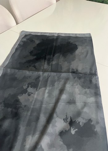 Gri Siyah Kadın Soft Şal - Görsel 2