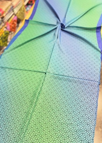 Renkli BEY marka şal - Görsel 6