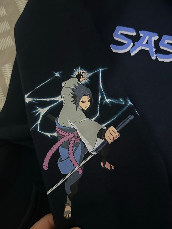 Sasuke Baskılı Sweatshirt - Görsel 4