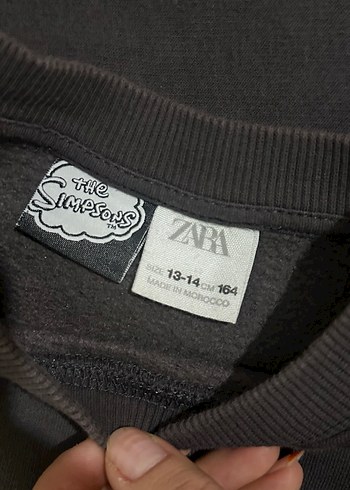 Simpson baskılı erkek çocuk Sweatshirt - Görsel 4